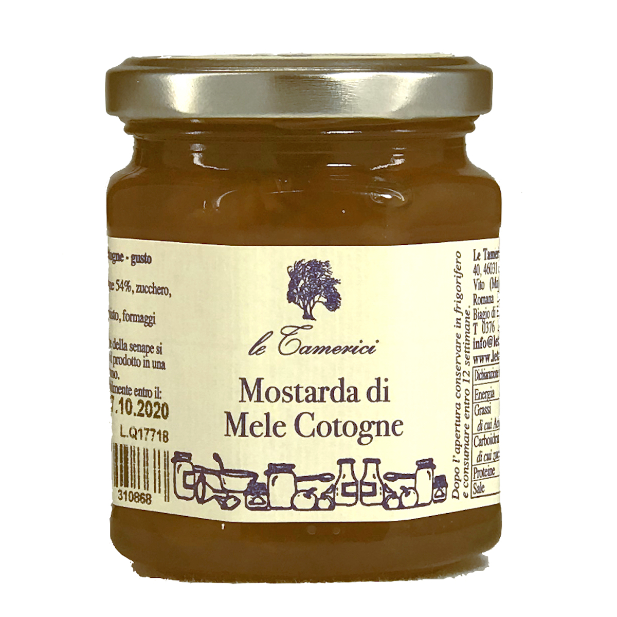 Mostarda di Mele Cotogne - Senffrüchte aus Quitten - Le Tamerici 